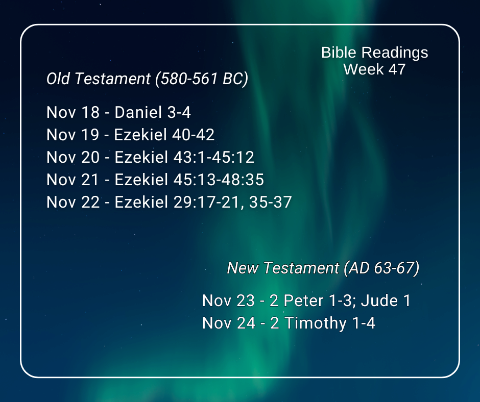 2024 Bible Plan - Week 47